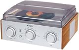 3-SPEED TURNTABLE W/RECVR