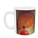 Young Monk with Gong (oil on canvas) by.. - Mug - Standard Size