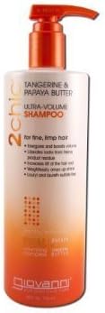 Giovanni Hair Care Products - Shamp,2Chic,Ult Vol,Tang, 1 x 24 FZ