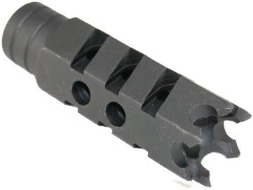 Tactical Model 4/15 6 Prong Defense Steel Break 1/2x28 for .223 and 5.56 Cal