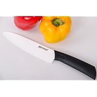 Hamans 7' 7 Inch Chef's Knife Kitchen Knife Fruit Knife Ceramic Knife Utility Knife with Scabbard(SW007)