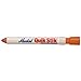Markal 61071 Quik Stik Twist Long-Lasting Solid Paint Marker, Orange (Pack of 12)