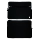 Produkt-Bild: Vangoddy Neopren Shock Resistant Sto&szlig;fest Pouch Tragetasche Notebooktasche f&uuml;r Samsung Acer Aspire HP Pavilion Asus Notebook 44 cm (17,3 Zoll)