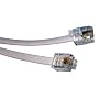 Max Value ADSL Cable, RJ11 Plug to Plug, 10 Mtrs, White