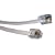 Max Value ADSL Cable, RJ11 Plug to Plug, 10 Mtrs, White