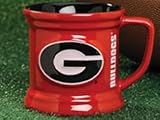 Georgia Bulldogs Mugs - 11 oz. Sculpted