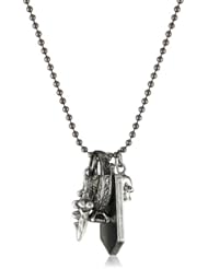 My Enemy "Its The End Of World As We Know It, and I Feel Fine" The Second Coming Oxidized Rhodium Necklace