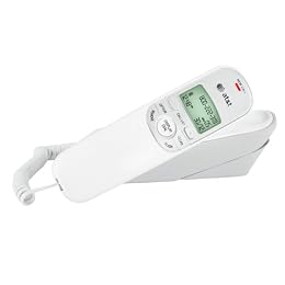AT&T Trimline Corded Phone with Caller ID - White