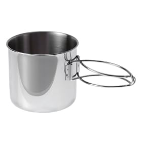 GSI Outdoors Glacier Stainless Bottle Cup Pot by GSI
