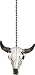 LONGHORN steer SKULL CEILING Fan PULL BULL western NEW
