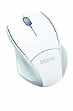 iHome Wireless Laser Notebook Mouse (White)