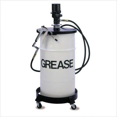 Performance Series Grease Pump System for 16 Gallon Keg with Control Gun and Dolly