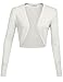 MUXXN Women's Bolero Shrug Longsleeve Knit Cardigan