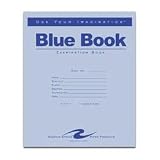 Examination Blue Book (ROA77513) Category: Ruled and Subject Notebooks