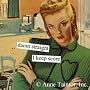 Anne Taintor Damn Straight I Keep Score Magnet