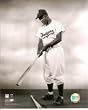Jackie Robinson B&W Portrait 8x10 Color Photo