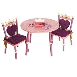Levels of Discovery Princess Child's Table and Two Chair Set