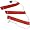 Triple Threat Flag Football Belts Yellow (EA)