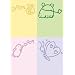 Cuttlebug 2-Inch-by-2.75-Inch Embossing Folders (Set of 4), Animals