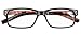Eyekepper 5 Pack Reading Glasses for Men Includes Reader Sunglasses Spring Hinges Classic Cheater Glasses +2.25