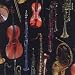 Museum Artifacts Orchestra Instruments Neck Tie Necktie