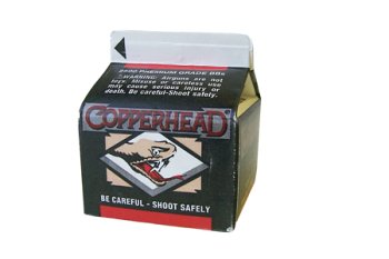 Airgun Ammo: Copperhead BB's- 2500 CT. Copper Coated