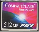 PNY Technologies CompactFlash Card P-CF512-RF
