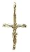 Jewelry : 14kt Gold Crucifix Cross Charm-PD1828