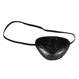 See Through Skull Pirate Eye Patch ~ Halloween Pirate Costume Accessories