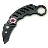 MK-2 Karambit, Cinq II, Black 420J2 Handle, Black 420HC Bl.