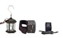 Sunergy Coffee Brown Lanterns: String of 8 Rechargeable Patio Lanterns