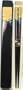 Chopstick Box and Chopstick Set Black with Black Scenery