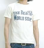 (バーンズ)BARNS スラブ天竺プリントTシャツ”WORLD SOAP” SOAP