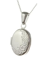 Classical 925 Sterling Silver Women Locket - 23mm*12mm