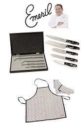 Emeril Cutlery 5-piece Steel Storage Box