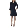 Mossimo&reg; Black: TRS Button Front Shirt Dress - Ebony