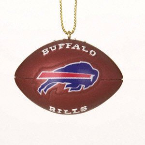 Buffalo Bills Resin Football Ornament