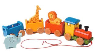 Childrens Toyshop  Third Party New : Safari Train