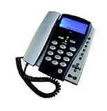 Geemarc Jupiter Two Piece Telephone Silver/Blue