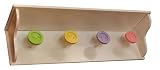 Build A Bear Workshop Button Coat and Hat Rack - White