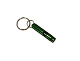 Small Green Emergency Whistle / Survival Whistle Key Chain