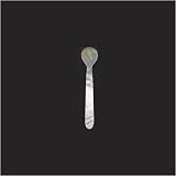 Hand Carved Mother of Pearl Caviar Serving Spoon - 5 inches