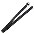 Braided Spur Straps Black