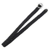 Braided Nylon Spur Strap-Black
