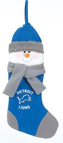 SC Sports Detroit Lions Snowman Stocking - Detroit Lions One Size