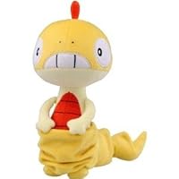 Takara Tomy Pokemon Black and White Best Wishes Plush Stuffed Toy - 7 Zuruggu / Scraggy (Japanese Import)