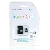 Memorex 4 GB Micro SDHC Class 6 Flash Memory Card 32020014851