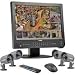 Lorex L19WD804321 19-Inch LCD 8 Channel Surveillance System with 4 High Resolution Color Cameras and 320GB Hard Drive with H.264 Compression (Black)