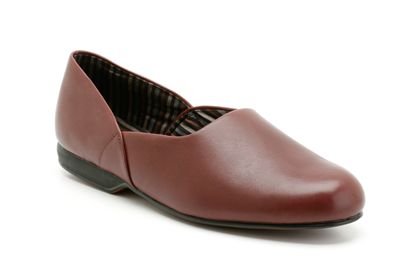 Clarks Mens KING ROSS Wine Leather 11 UK