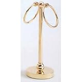 IMAGE OF Allied Brass Accessories GL 53 2 Ring Guest Towel Holder Antique Bronze